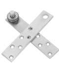Heavy Duty Hidden Hinges For Doors Made Of Stainless Steel 360 Degree Pivot Hinge System shown in pair, flat view