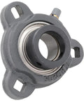 2 Pack 3 Bolt Flange Mount Ball Bearing Unit With Insert Bearing SA20516 Cast Iron Housing TRD205 Bore 1 In