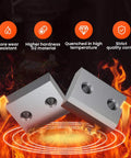 Anbull 6 Pcs Electric Rebar Cutter Replacement Blades For 5/8 Inch And 16mm Size featuring durable D2 steel, enhanced hardness, and quality design.