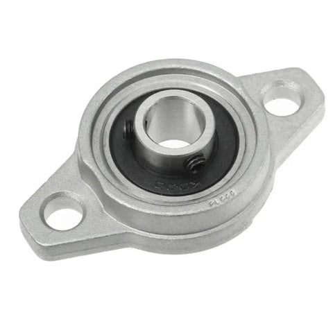 Self Aligning Pillow Block Linear Bearing With Chrome Steel Insert Does Smooth Rotation For Shafts And Quiet Performance Plus Strong Housing Handles Heavy Loads Like A Pro Eight Or Twelve Mm In This Ten Piece Pack For Pros Doing Gear Jobs, 8mm
