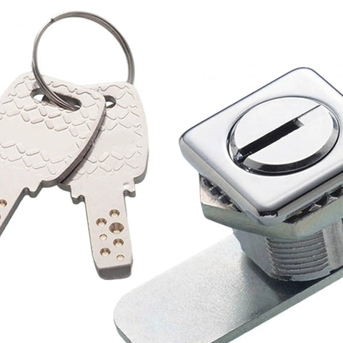Durable Cam Lock Built Tough For Cabinets And Drawers, Fits Door Thickness 1 To 10mm, Universal Toolbox Wardrobe And Mailbox Lock