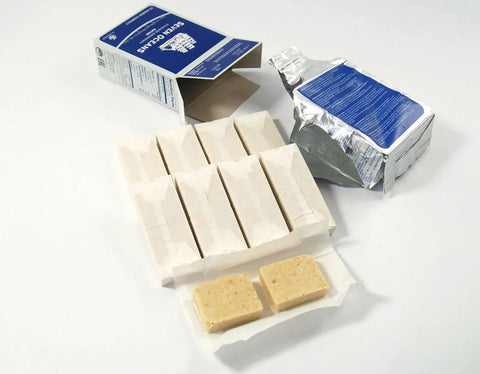 Grab And Go Ready To Eat Emergency Food Biscuit 500g Per Person For 72 Hours, 5 Year Shelf Life, NATO Approved, Halal And Vegetarian
