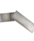 Two gauge blocks labeled 3 and 4 from the 81 Piece Gauge Block Set In Inch Sizes Crafted From Hardened Alloy Tool Steel