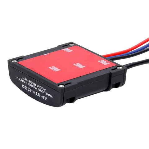 Marine Bluetooth Audio Receiver For Any Amp With RCA Outputs And 5.0 Tech Durable Water Resistant Build AP BTM 1200