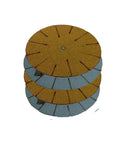 Mini 1 Inch Detail Sanding Mop Bits For Rotary Tools Flexible Wood And Metal Sanding 1 Inch Circle Aggressive Grit 103