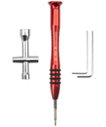 260 Piece RC Car Repair Kit With M2 And M2.5 Fasteners bolts hex wrenches, red screwdriver, silver L-shaped wrench for WLtoys