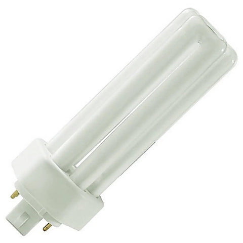 Six Pack 26W CFL Bulbs GX24q-3 4 Pin U Shape Quad Tube 1800 Lumens Daylight 6500K Energy Saving Compact Fluorescent Light Bulb