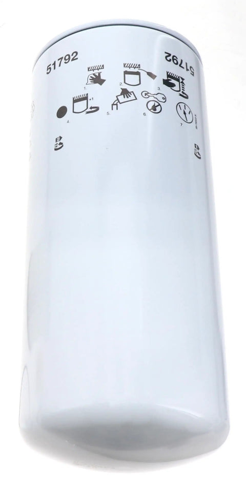 Heavy Duty Spin On Lube Filter 51792 Built Tough With High Dirt Holding Capacity, Superior Particle Retention, Single Pack