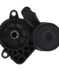 Slick Rear Driver Side Parking Brake Actuator For Honda Civic 2017 Through 2021, black plastic component used for parking brake system.