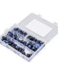 40 Piece Pneumatic Fitting Kit Includes Splitters Elbows Tees And Straight Connectors For 5/16 Inch Tubing, plastic case