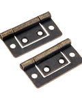 Rotating Concealed Door Hinge Set 2 Pack No Fuss 38x20mm For Cabinets And Drawers Easy Install With Screws Heavy Duty Furniture Hardware