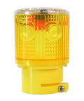 Ultra Bright Solar Strobe Warning Light for Construction and Traffic 360 Degree LED Beacon Wireless Auto On Off IP65 Waterproof