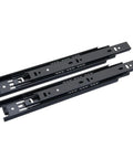 Full Extension Drawer Slides 45mm Soft Close Runners 3 Fold Side Mount For Easy Tool Free Install With Detachable Quick Release Latches