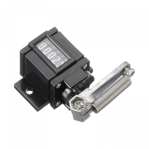 Manual Tally Counter With Spring, 5 Digit Mechanical Clicker That Keeps Count, No Reset To Zero