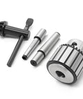 JT33 Drill Chuck One Thirty Second To One Half Inch With MT1 MT2 Morse Shanks For Lathe Drilling Machines Rock-Solid HSS Chuck