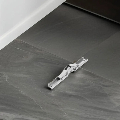 Wide Angle Cabinet Hinges For Kitchens And Bathrooms, Cold Rolled Steel 4 Pack With Short Arm Space Saving Design on floor