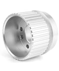 Ultimate Jauarta Crank Pulley And Alternator Kit For 351C Engines V Belt Groove Fits PC 2255 silver aluminum pulley