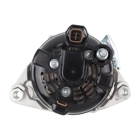 Top view of 150A 12V 6-Groove Pulley Alternator Replacement For Hyundai Santa Fe Santa Fe XL Azera Genesis Kia Sorento Sedona