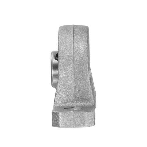 Side view of Beefy Heavy Duty Pillow Block Bearing Kit KP08 With 8mm Bore Zinc Alloy Flange Mounted Housing High Precision P6 ABEC3 Four Pack