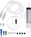 Brake Bleeder Kit With Syringe Hose And Tubing For Motorcycle And Car Maintenance, Brake Fluid Bleeding Tool Set, DIY Friendly Car