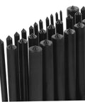 28 Piece Cylindrical Punch Set With Non Slip Base For Woodworking And Maintenance Tools, Pro Grade Transfer Punches