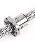 Smooth And Durable Ball Screw End Machined Kit With SFU2510 Ball Nut For Precise Linear Motion, heat treated steel