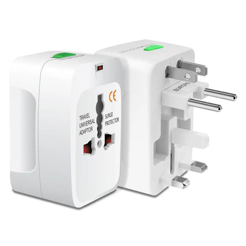 Portable Worldwide Universal Power Adapter All In One Travel Charger For USA EU UK FR IT AU IN Outlets The Ultimate Worldwide Plug Converter For Phones Cameras Laptops And More Perfect For Global Adventures