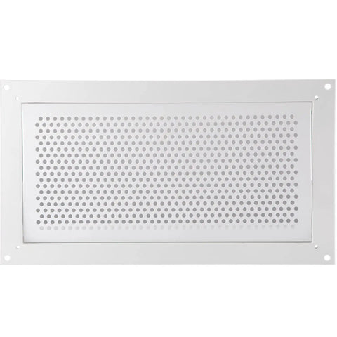 8x16 Inch Crawl Space Flood Vent Wall Mounted White Foundation Vent To Reduce Flood Risk And Damage For Crawl Spaces And Garages Bi Directional Design