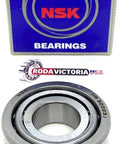 17x40x13.25mm Tapered Roller Bearing 30203J Heavy Duty Precision Bearing, view of branded packaging and bearing