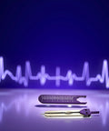 ECG Calipers Measuring Tool For Nurses And Docs, EKG Calipers And Caliper Divider For Electrocardiograms on reflective surface