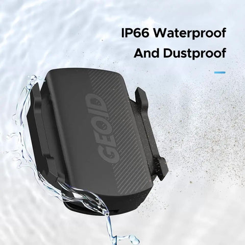 CS600 Cadence And Speed Sensor For Cycling, ANT Plus And Bluetooth Wireless Bicycle RPM Sensor Compatible With Bike Computers, Sports Watches, iOS And Android Apps