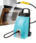 3000W Commercial Steam Cleaner With High Temp 3.5L Tank For Heavy Kitchen And Auto Detailing Jobs Powerful Grime Grease Removal For Tile Floors And Rugs Fast Heating Portable Design cleaning kitchen hood.