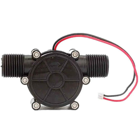 Front view of Portable Micro Hydro Water Generator For 12V DC Charging And 10W Powering Tools And LED Lights Off Grid Outdoor Power Turbine