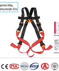 Kids Full Body Safety Harness For Outdoor Adventures Built Tough For Tree Climbing Zipline Caving And Rappelling Fun Training