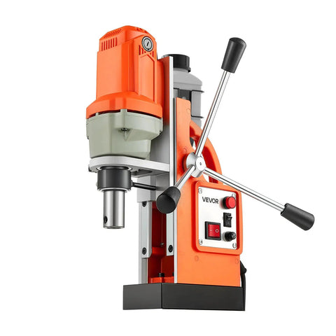 Magnetic Drill Press 1200W For Metalwork With 1.5 Inch Boring Diameter And 900 RPM Weldon Shank Solid Magnetic Hold