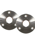 Stainless Steel Floor Flange 1/2 Inch, Set Of 2, 304 Pipe Fitting for Plumbing and Industrial Use, rust-resistant connectors.