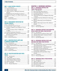Table of Contents from Brass Tacks Illustrated Guide To Understanding Basic Motor Controls Revised Edition, detailing training units.