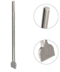 Beefy 16 Inch Heavy Duty Rotary Hammer Chisel Set, Flat chisel, heat treated steel, polished surface reduces friction, ergonomic design