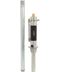 Shop Rat Approved Air Operated Oil Transfer Pump Packs A Rocksolid Five To One Ratio That Moves Up To 4.76 Gallons Per Minute, featuring sleek design with chrome and black materials.