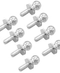 8 Pack M3 ball head screws stainless steel 15mm long 6mm ball head 8mm hex for Himoto Redcat 1 by 10 RC car buggy truck 94103 replacement