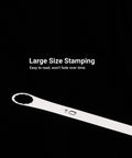 0 Degree Offset Extra Long Box End Wrench Set, SAE 1/4 To 3/4 Inch, close-up of large size stamping on wrench