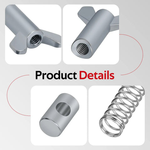 Details of Rear Brake Adjuster Hardware Kit With Adjusting Nut For FourTrax Rancher Foreman Recon ATVs TRX125 TRX200