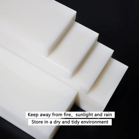 HDPE Tapping Block Two Pack Three Quarter Inch Thick Twelve Inch Long Three Inch Wide High Density Plastic For Machining And DIY Projects Durable Black Two Piece Set Hard Solid Tapping Block For Precision Work Great For Home Workshop Renovations