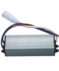 Beefy LED Driver 600mA 36W Power Supply For Indoor And Outdoor Lighting Input AC85-265V Output 36-65V Waterproof Weatherproof Ideal For Home Repairs And Outdoor Lighting Projects. silver metal LED driver with wires