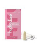 Hyaluronic Acid Vaginal Suppositories for Dryness, Hormone Free Moisturizer, FDA Cleared Medical Device box with insert