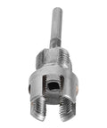 Runrotoo Electric Pipe Threader For Ppr Polypropylene Pipes Precision Carbon Steel Construction cutting tool attachment close-up.