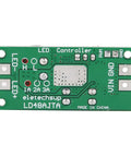 72W Led Driver Module With Slick Pwm Regulator Delivering 6V To 50V Dc Input And Smooth Brightness Control PCB layout with connections.