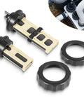 Replacement Titanium Electrode And ECO Electrodes Kit For Saltwater Pool Chlorine Systems shown with connectors