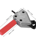 Heavy Duty Metal Sheet Cutter Head For Electric Drill, 150mm long, designed for cutting iron, steel, aluminum, and stainless.