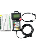 NK105 G3 Three Axis CNC Motion Control System DSP Controller With Hand Wheels For Router And Engraving Machine showing control panel and cable.